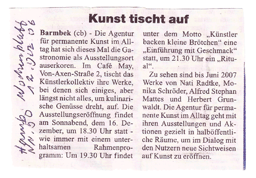 Wochenblatt 12. Dez. 2006